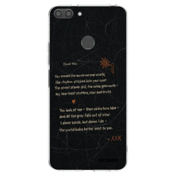 Picasee silikonový průhledný obal pro Huawei P Smart - POET