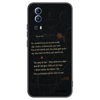 Picasee silikonový černý obal pro Vivo Y52 5G - POET