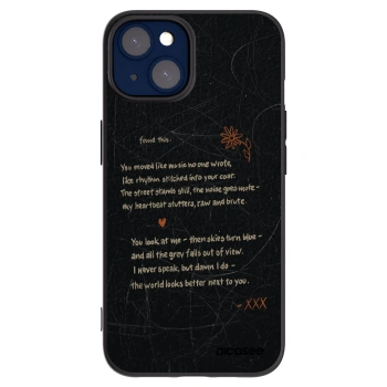 Picasee silikonový černý obal pro Apple iPhone 14 - POET