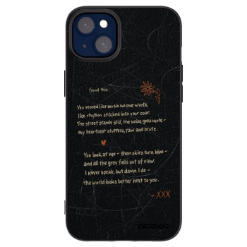 Picasee silikonový černý obal pro Apple iPhone 14 Plus - POET