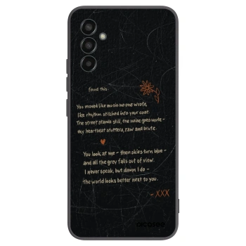 Picasee silikonový černý obal pro Samsung Galaxy M13 M135F - POET