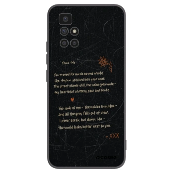 Picasee silikonový černý obal pro Xiaomi Redmi 10 (2022) - POET