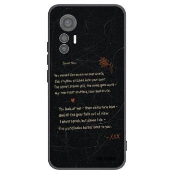 Picasee silikonový černý obal pro Xiaomi 12 Lite - POET