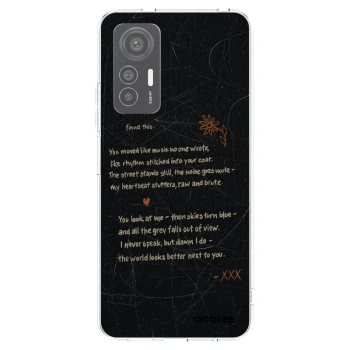 Picasee silikonový průhledný obal pro Xiaomi 12 Lite - POET