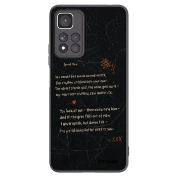 Picasee silikonový černý obal pro Xiaomi Redmi Note 11 Pro+ 5G - POET