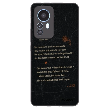 Picasee silikonový černý obal pro Xiaomi 12T Pro - POET
