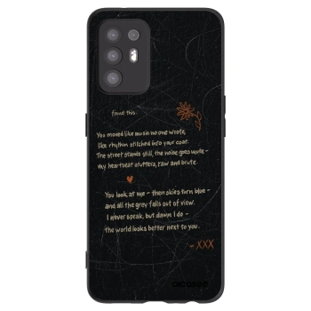 Picasee silikonový černý obal pro OPPO A94 5G - POET