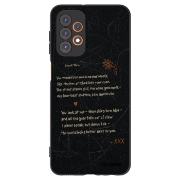 Picasee silikonový černý obal pro Samsung Galaxy A23 A236B 5G - POET