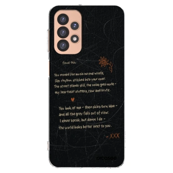 Picasee silikonový průhledný obal pro Samsung Galaxy A23 A236B 5G - POET