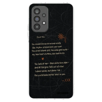 Picasee silikonový průhledný obal pro Samsung Galaxy A73 5G - POET