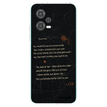 Picasee silikonový průhledný obal pro Xiaomi Poco X5 - POET