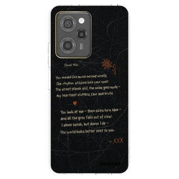Picasee silikonový černý obal pro Xiaomi Poco X5 Pro - POET