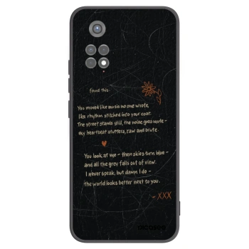 Picasee silikonový černý obal pro Xiaomi Redmi Note 11S 5G - POET