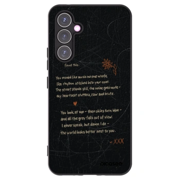 Picasee silikonový černý obal pro Samsung Galaxy A54 5G A546B - POET