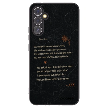 Picasee silikonový černý obal pro Samsung Galaxy A34 5G A346B - POET