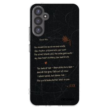 Picasee silikonový průhledný obal pro Samsung Galaxy A34 5G A346B - POET