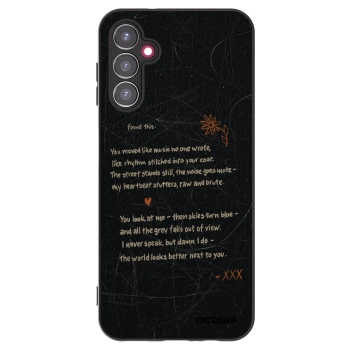 Picasee silikonový černý obal pro Samsung Galaxy A14 5G A146P - POET
