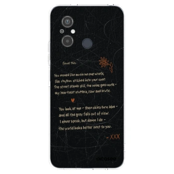 Picasee silikonový průhledný obal pro Xiaomi Redmi 12C - POET
