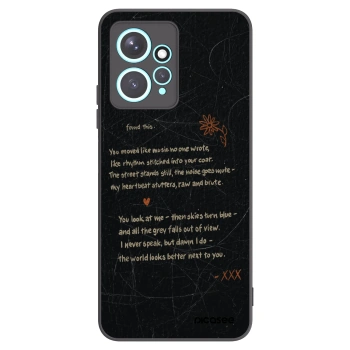 Picasee silikonový černý obal pro Xiaomi Redmi Note 12 4G - POET