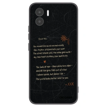 Picasee silikonový černý obal pro Xiaomi Redmi A2 - POET