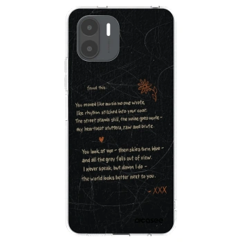 Picasee silikonový průhledný obal pro Xiaomi Redmi A2 - POET
