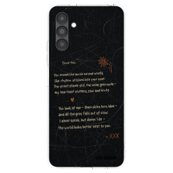 Picasee silikonový průhledný obal pro Samsung Galaxy A04s A047F - POET