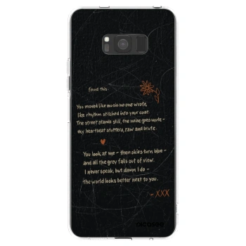Picasee silikonový průhledný obal pro Samsung Galaxy S8 G950F - POET
