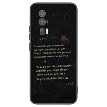 Picasee silikonový černý obal pro Xiaomi Poco F5 Pro 5G - POET