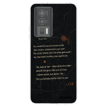 Picasee silikonový průhledný obal pro Xiaomi Poco F5 Pro 5G - POET