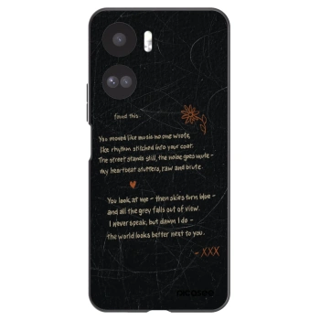 Picasee silikonový černý obal pro Honor 90 Lite 5G - POET