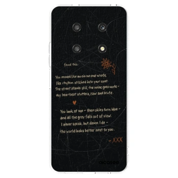 Picasee silikonový průhledný obal pro Honor Magic4 Lite 5G - POET