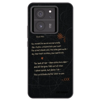 Picasee silikonový černý obal pro Xiaomi 13T - POET