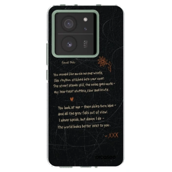 Picasee silikonový průhledný obal pro Xiaomi 13T - POET