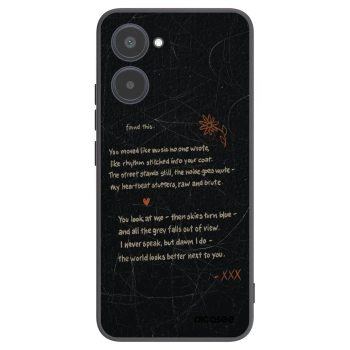 Picasee silikonový černý obal pro Realme 10 4G - POET