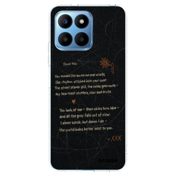 Picasee silikonový průhledný obal pro Honor 70 Lite - POET