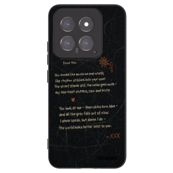 Picasee silikonový černý obal pro Xiaomi 14 - POET