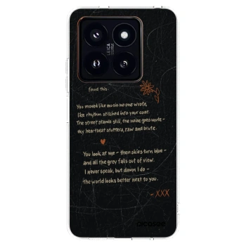 Picasee silikonový průhledný obal pro Xiaomi 14 Pro - POET