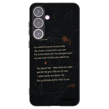 Picasee silikonový černý obal pro Samsung Galaxy S24+ S926B 5G - POET
