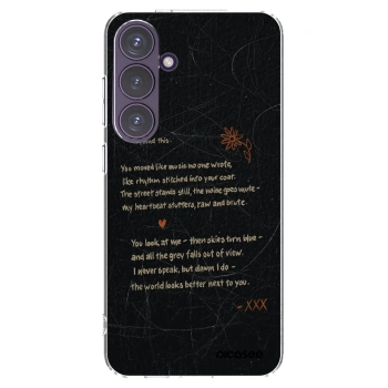 Picasee silikonový průhledný obal pro Samsung Galaxy S24+ S926B 5G - POET