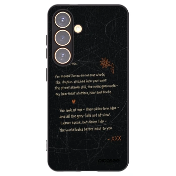 Picasee silikonový černý obal pro Samsung Galaxy S24 S921B 5G - POET
