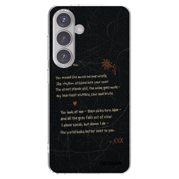 Picasee silikonový průhledný obal pro Samsung Galaxy S24 S921B 5G - POET
