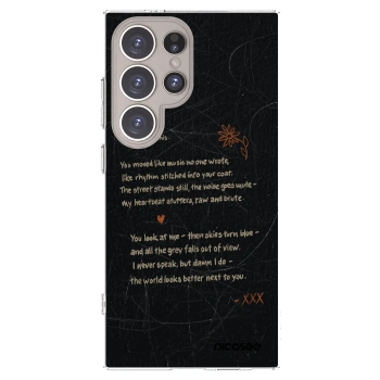 Picasee silikonový průhledný obal pro Samsung Galaxy S24 Ultra S928B 5G - POET