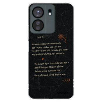 Picasee silikonový průhledný obal pro Xiaomi Redmi 13C 4G - POET