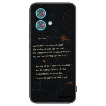 Picasee silikonový černý obal pro Motorola Edge 40 Neo - POET