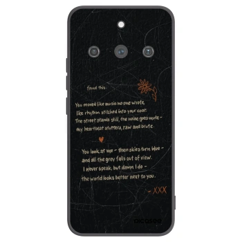 Picasee silikonový černý obal pro Realme 11 Pro+ - POET