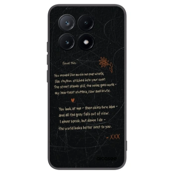 Picasee silikonový černý obal pro Xiaomi Poco X6 Pro - POET