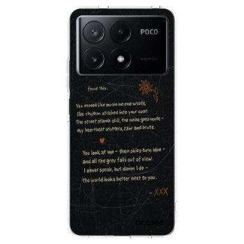 Picasee silikonový průhledný obal pro Xiaomi Poco X6 Pro - POET