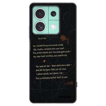 Picasee silikonový černý obal pro Xiaomi Redmi Note 13 5G - POET