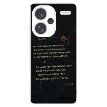 Picasee silikonový průhledný obal pro Xiaomi Redmi Note 13 Pro+ 5G - POET