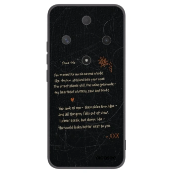 Picasee silikonový černý obal pro Honor Magic6 Lite 5G - POET